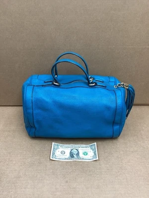 Bolso Gucci Soho Boston de piel de becerro - Azul Riviera Foto 1 de 4