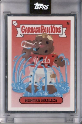 2022 Garbage Pail Kids x Keith Shore Hunter Greene Hunter Holes Silver Frame /49 - Image 1 of 2