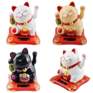 Glückskatze Sonnentalisman 7,5cm Maneki-Neko Chinesische Katze Glückskatze - Bild 1 von 25