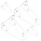  4 Pcs Blinds Replacement Parts Bottom Hold Clips Shades Brackets Down Roller