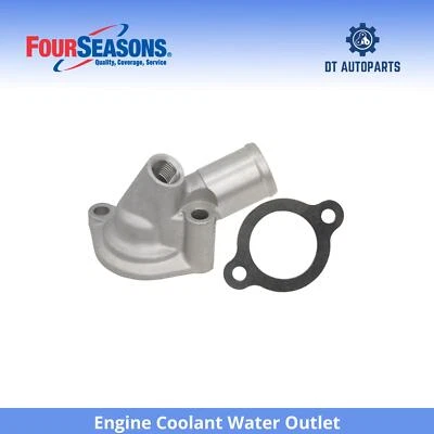 For 1990-1995 Mazda 323 Engine Coolant Water Outlet 4 Seasons 1991 1992 1993 - Image 1 of 4
