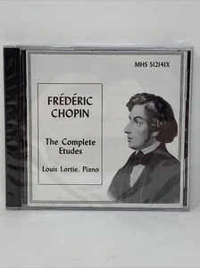 Frederic Chopin - The Complete Etudes CD Louis Lortie Piano 1988 MHS NEW - Foto 1 di 3
