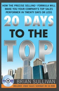 20 Days to the Top Signed by Author Brian Sullian Used Includes Video Sales CD  - Picture 1 of 1