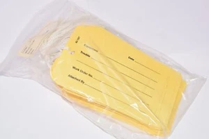 NEW, Electroma, Equipment, Work Order Service Tags, 621287, MIR003-T-CA-16 , 50/ - Picture 1 of 5