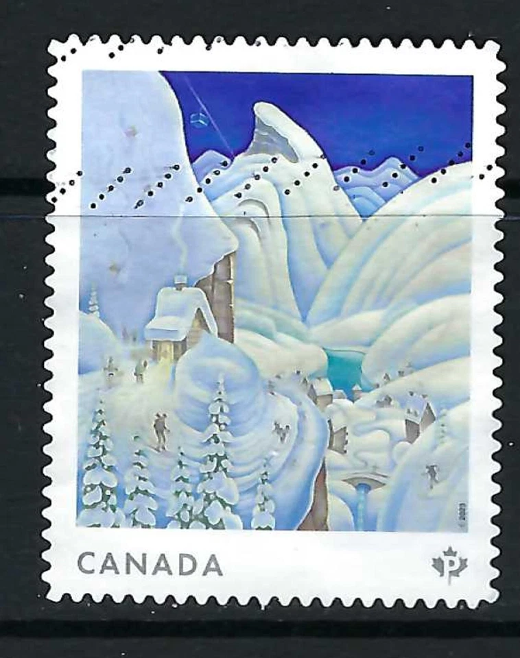 CANADA USED - SCOTT # 3405 - FROM BOOKLET - CHRISTMAS  - 2023 — 第 1/1 张图片