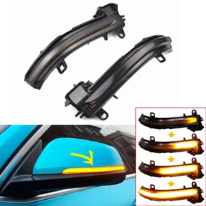 For BMW X1 F48 X2 F39 F45 Dynamic LED Turn Signal Light Side Mirror Indicator - Picture 1 of 12