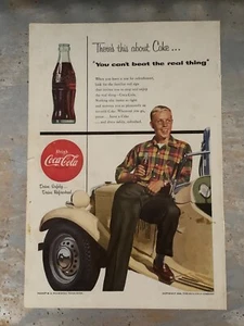 Magazine ad Coca Cola, Vintage 1954, 63/4" X 10". See Comments and Picture. - Picture 1 of 2
