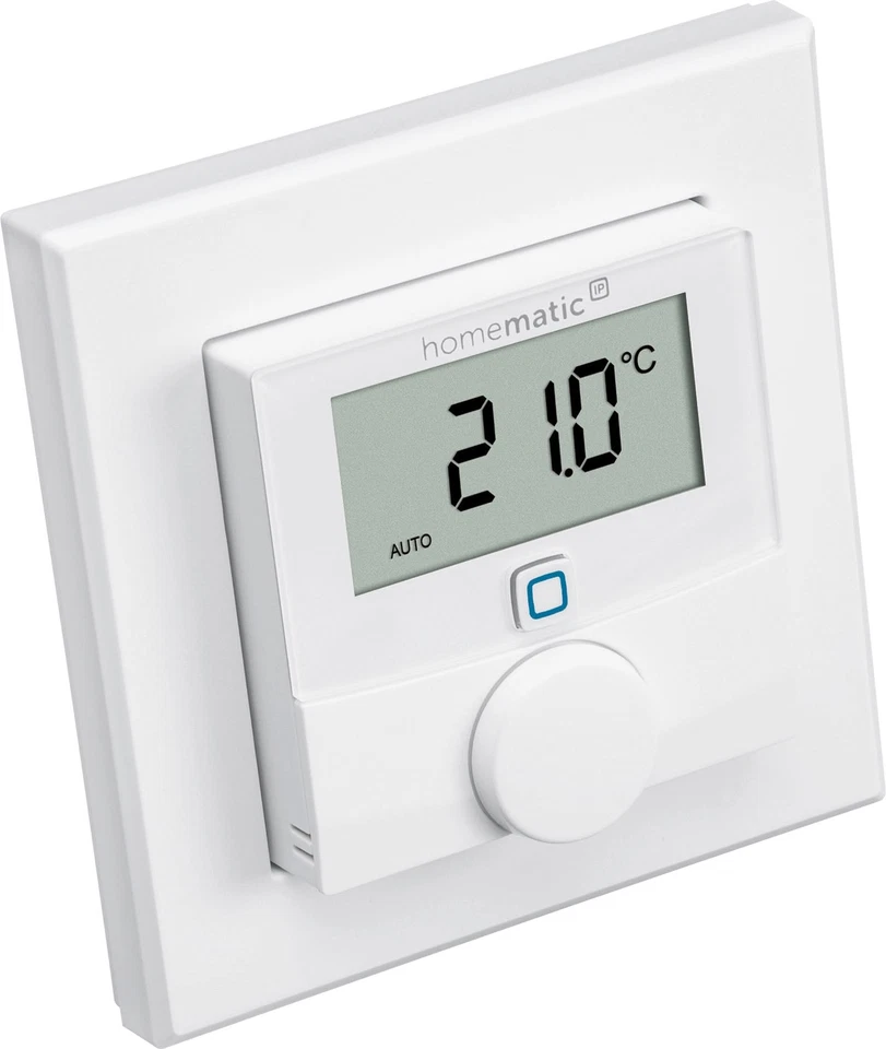 Homematic IP Wandthermostat mit Luftfeuchtigkeitssensor HmIP-WTH-1 - Bild 1 von 4