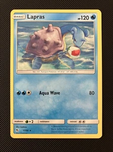 2019 Pokémon Hidden Fates Lapras 17/68 Rare - Picture 1 of 1