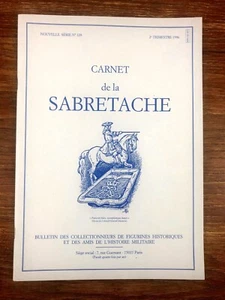 CARNET DE LA SABRETACHE # 128 (2eme Trimestre 1996) avec ses Planches - Picture 1 of 3