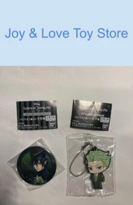 Bandai Disney Twisted Wonderland 2" Malleus Dose Abzeichen & Sebek Gummi Maskottchen - Bild 1 von 5