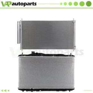 For 2012 2013 2014 2015 Honda Civic Aluminium Radiator and AC Condenser Assembly - Picture 1 of 14