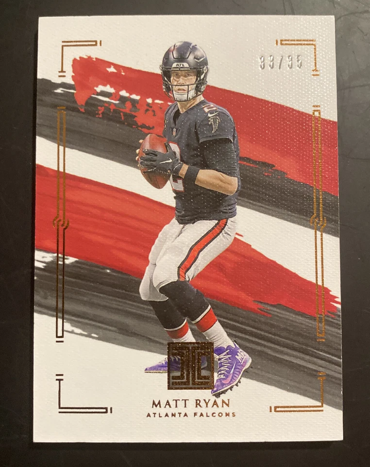 Matt Ryan 2021 Panini Impeccable Bronze #d /35 Falcons #4 - Image 1 of 2