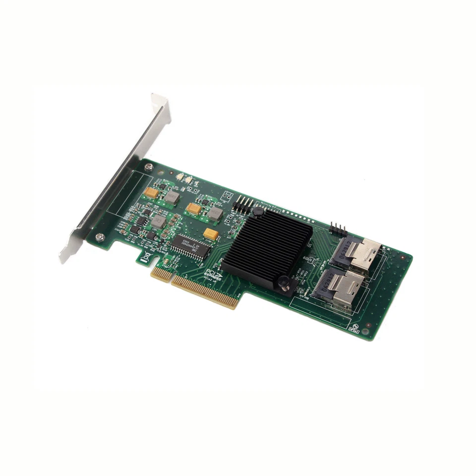 LSI SAS2008-8I SATA 9211-8i 6Gbps 8 Ports HBA PCI-E RAID Controller Card - Image 1 of 4