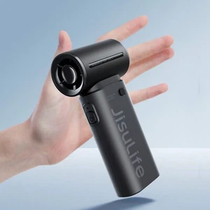 Portable Turbo Hand Fan - 5 Speeds, 3600mAh, 12H Run, for Travel/Camping - Picture 1 of 9