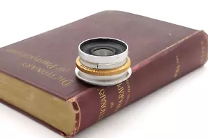 Vintage Carl Zeiss Anastigmat F/8 110mm series IIa pre protar 4x5 Aluminium - Picture 1 of 8