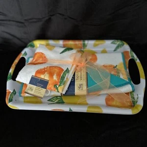 Home Collection, 3 piece citrus print kitchen set - Picture 1 of 6
