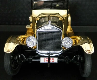 Ford Classic Custom Antique Model T Race Promo gt Car Carousel Gold1 24K118 112 - Image 1 of 4