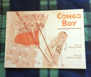 Vintage 1965 Children's Book Congo Boy African Folk Tale TW 923 Scholastic 