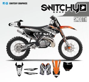 Set ADESIVI GRAFICHE Smooth B pour Moto SX 250 2017 2018 Dekor Decals - Imagen 1 de 1