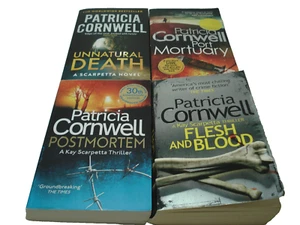 Patricia Cornwell 4 x Kay Scarpetta Paperback Book Bundle forensic Free P & P - Picture 1 of 9