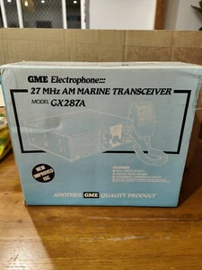 GME Electrophone Marine Radio 27MHz AM, GX287A - BRAND NEW With Box - Picture 1 of 12