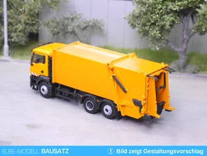 1:87 EM195 Bausatz für modernen Pressmüllwagen Aufbau passend für Herpa Chassis - Bild 1 von 6