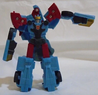 TRANSFORMERS CYBERTRON ROBOTS IN DISGUISE HOT SHOT LEGENDS BLUE 100% COMPLETE - Image 1 of 2