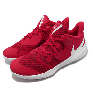 Nike Zoom Hyperspeed Court University Red White Men Volleyball Shoes CI2964-610