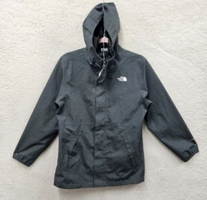 The North Face Boys Jacket Large (14/16) Gray 100%Polyester Full Zip Hood Active - Picture 1 of 19