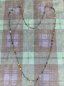 Antique Vtg Czech Bead Necklace - Picture 1 of 7