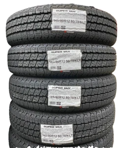 Yokohama Super Van Y356 145/80R12 80/78N LT Kei Truck Light Truck SUV Set of 4 - Picture 1 of 8