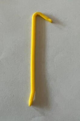 De colección 1977 Empire Batman Helicóptero Palanca DC Parte Amarilla Herramienta Crow Bar Foto 1 de 4