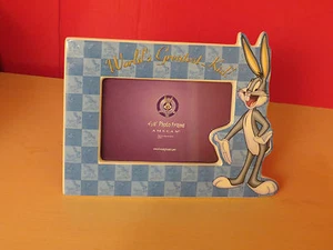 LOONEY TUNES CHARACTERS ~ WORLD GRETEST KID !~WARNER BROTHERS PHOTO FRAME 4"X6" - Picture 1 of 10
