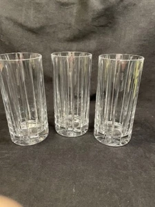 Raulph Lauren TURNER 6 1/4" high ball glasses set of 3 signed - Picture 1 of 7