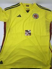Men's Adidas Colombia Soccer Authentic Home Jersey L