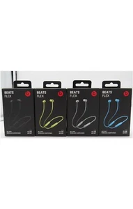 Apple Beats by Dr. Dre Flex 12 Hour All-Day Wireless Bluetooth In-Ear Headphones - Picture 1 of 12