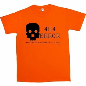 404 Fehler Halloween Kostüm Not Found Kostüm Herren T-Shirt - Bild 1 von 2
