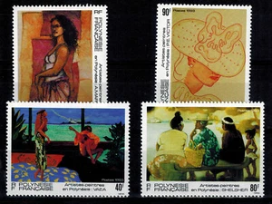 Timbre N° 445 à 448 de Polynésie neuf ** MNH - Picture 1 of 1