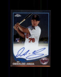2013 Topps Chrome Rookie Autographs #186 Oswaldo Arcia EXCH (ref 165495) - Picture 1 of 2