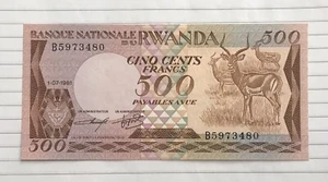 Rwanda 500 Francs 1981 P-16 UNC - Picture 1 of 2
