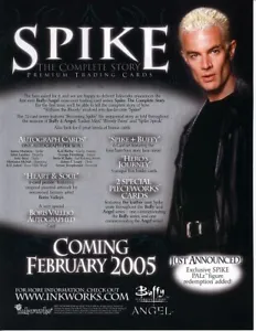 SPIKE : THE COMPLETE STORY PROMO SELL SHEET - Picture 1 of 2
