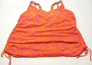 NEW Lands' End Tankini Swimsuit Top size 18W NWOT - Adjustable Sides, Push Up - Picture 1 of 7
