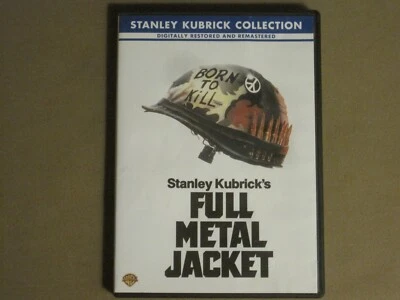 FULL METAL JACKET (1987) DVD STANLEY KUBRICK COLLECTION RESTORED REMASTERED VG+ - Image 1 of 4