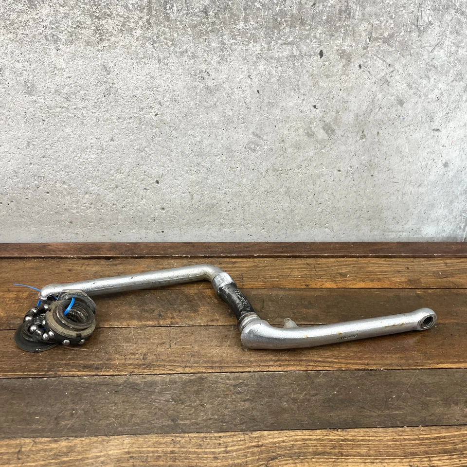 1983 Sugino Crank Set 165 mm Old School BMX 83 1 Piece Japan 80s 1PC OPC Race A2 - Image 1 of 4