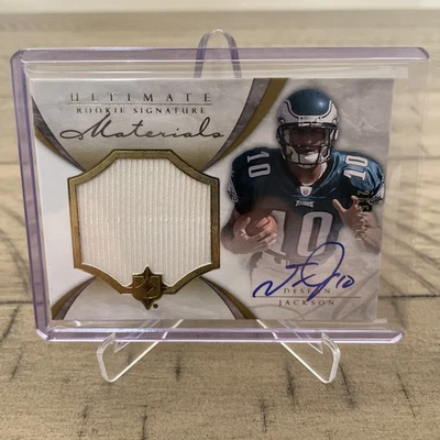 2008 Ultimate Collection Signature Materials /375 DeSean Jackson Rookie Auto RPA - Image 1 of 2
