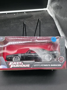 FAST AND FURIOUS LETTY'S PLYMOUTH BARRACUDA DIE-CAST NEW IN BOX - Picture 1 of 3