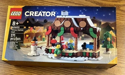 LEGO Winter Market Stall Set 40602 Unopened Box | Retired | New/Sealed! - Image 1 of 4