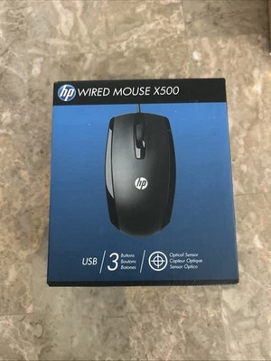 887758651032 HP HPX500 Maus mit Kabel Hewlett-Packard - Image 1 of 4