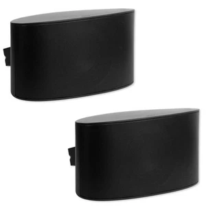 Nuvo NV6OD6BK Stereo 6.5-in Series Six Outdoor Speakers - Pair, Black - Picture 1 of 5